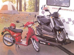 Versa-Haul Single Motorcycle 
Carrier with Ramp and 2 Inch Receiver