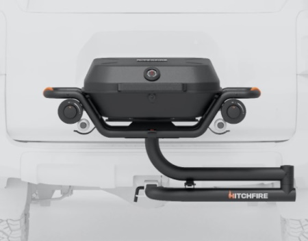HitchFire Grill On Vehicle