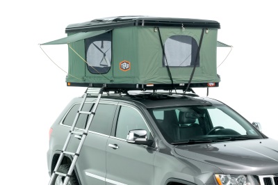 Tepui Hybox roof tent open