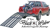 Black Widow motorcycle ramp
