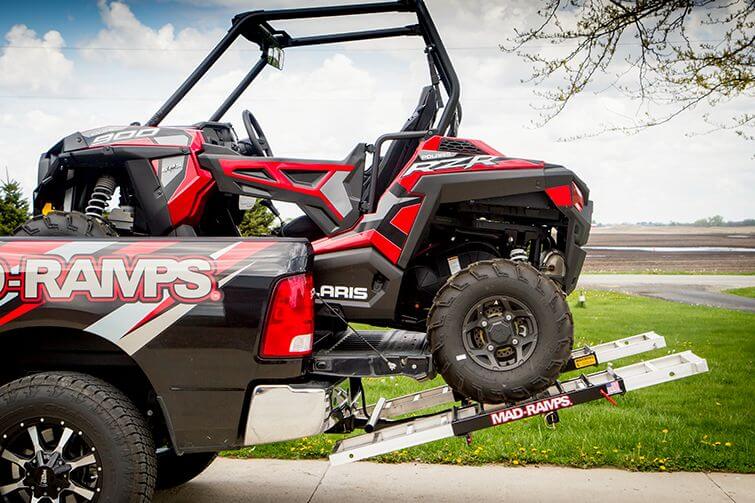 Mad Ramps with UTV Loaded