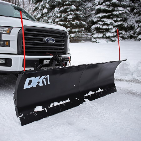 DK2 Snowplow on Truck